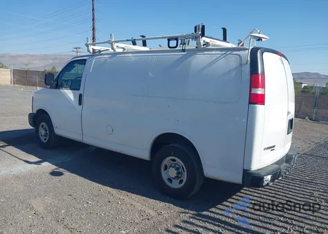 2013 Chevrolet Express 2500 Work Van from USA, damaged, VIN 1GCWGFCA9D1141338